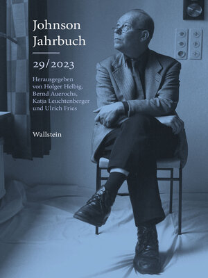 cover image of Johnson-Jahrbuch 29/2023